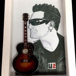 Quadro Bono Vox com Mini Violo