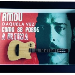 Quadro Chico Buarque com Mini Violo