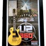 Quadro The Edge com Mini Guitarra