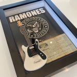 Quadro Johnny Ramones com Guitarra