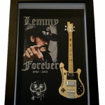 Quadro Lemmy  com Mini Baixo