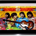  Quadro Paul McCartney com Contra Baixo