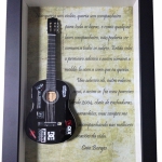 Quadro Mini violo Customizado 