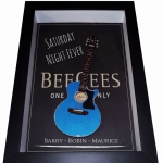 Quadro Barry Gibb com Mini Violo