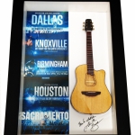 Quadro Garth Brooks com Mini Violo